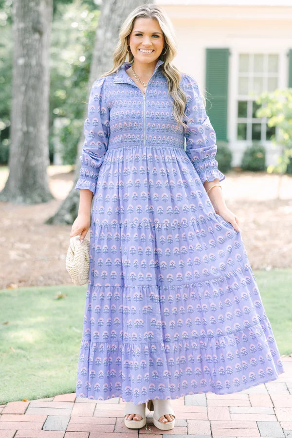 A Wrinkle In Time Dress, Purple