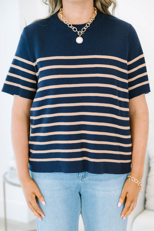 All About Comfort Sweater, Navy