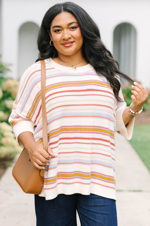 All Figured Out Sweater, Dusty Rose