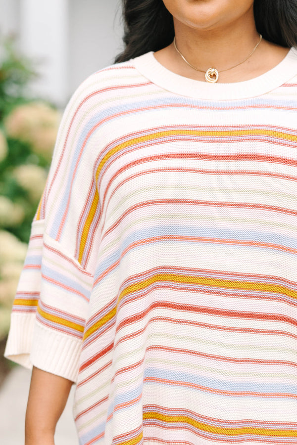 All Figured Out Sweater, Dusty Rose