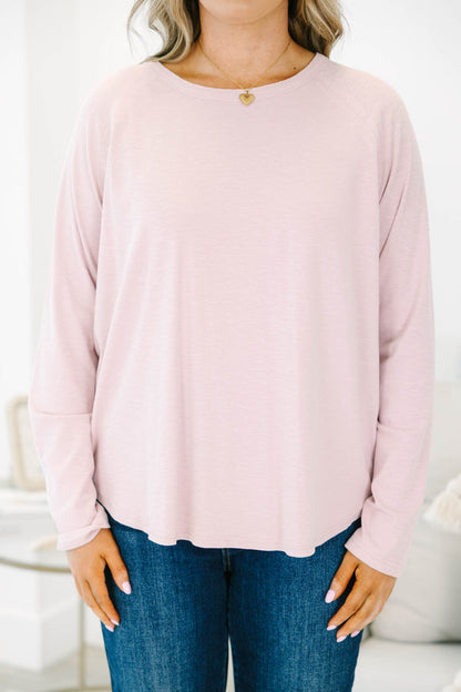 All The Feels Top, Light Mauve