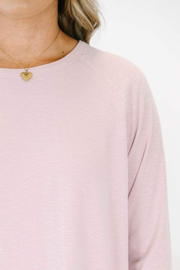 All The Feels Top, Light Mauve