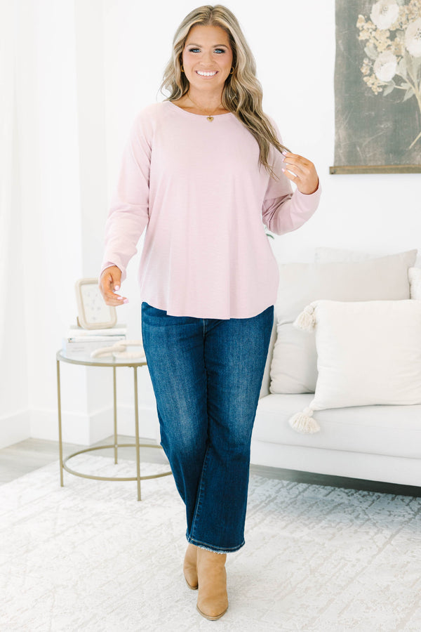 All The Feels Top, Light Mauve
