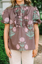 Better Everyday Top, Brown