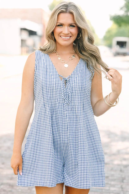 Daisy Lane Romper, Navy