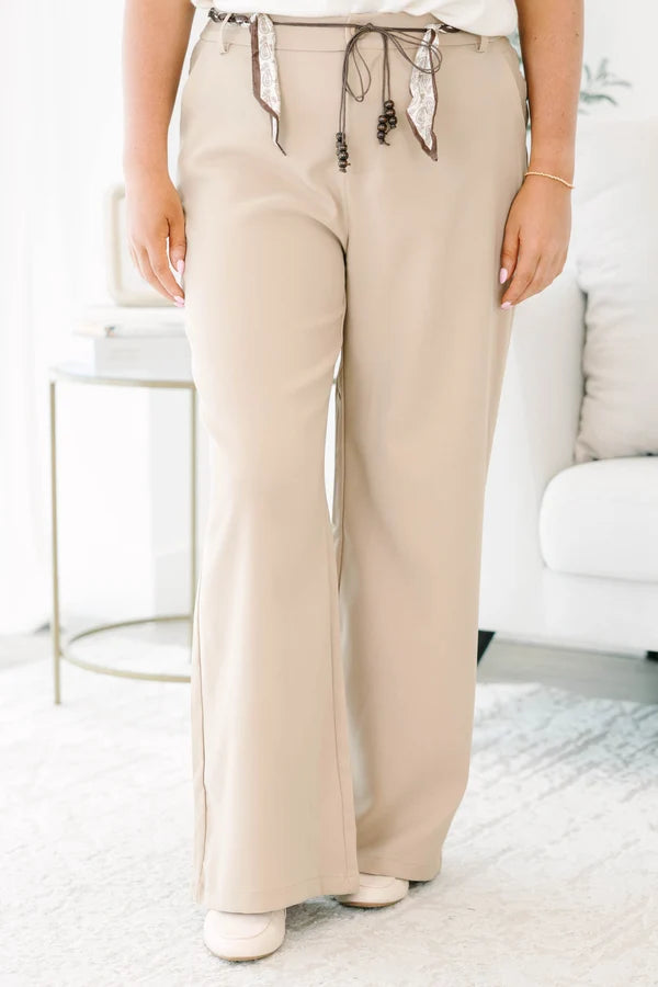 Handle It Well Pants, Khaki