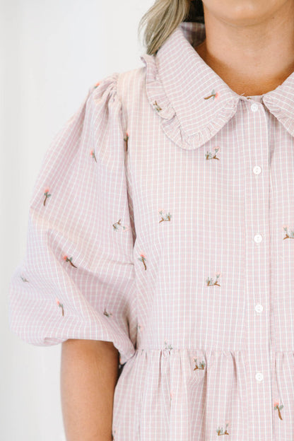 Let It Be Easy Dress, Pink