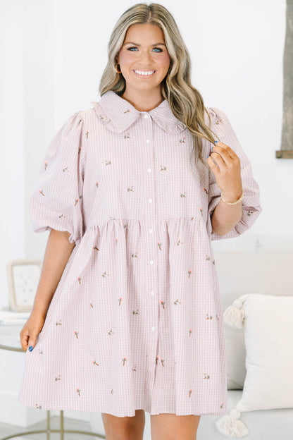 Let It Be Easy Dress, Pink