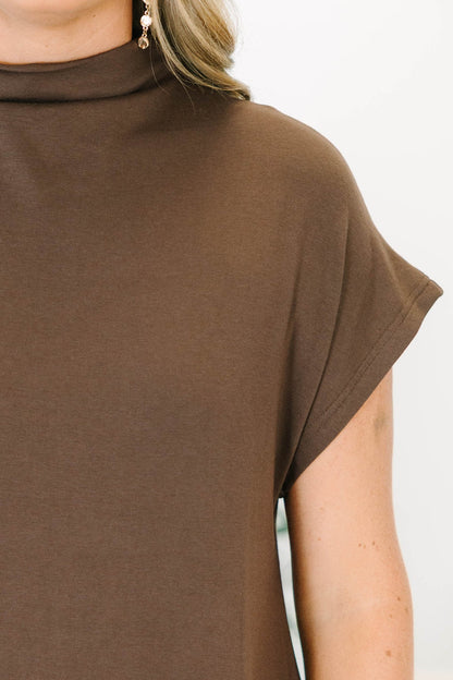 Simply The Best Top, Brown
