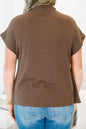 Simply The Best Top, Brown