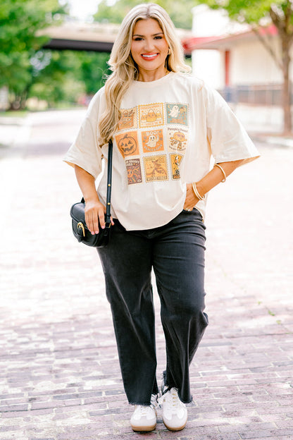 Spooky Mail Vintage Wash Tee, Sand