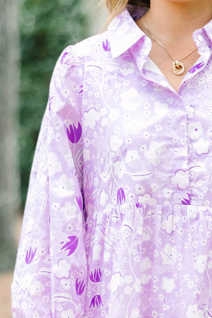 There You Are Dress, Lilac