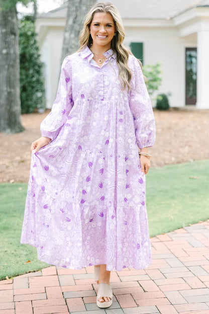 There You Are Dress, Lilac