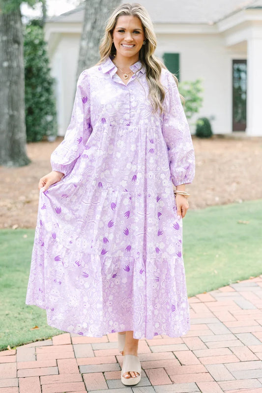There You Are Dress, Lilac