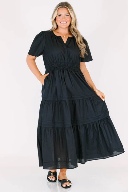 Wish Me Joy Dress, Black