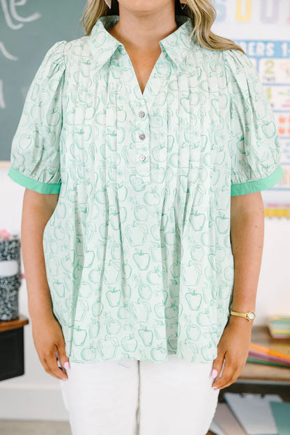 You Belong With Me Top, Green Apple