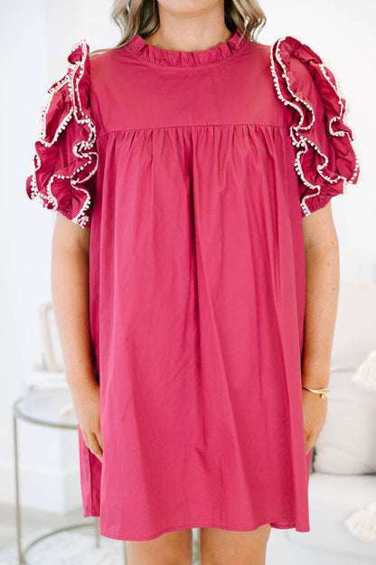 Between Me And You Dress, Red