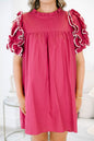 Between Me And You Dress, Red