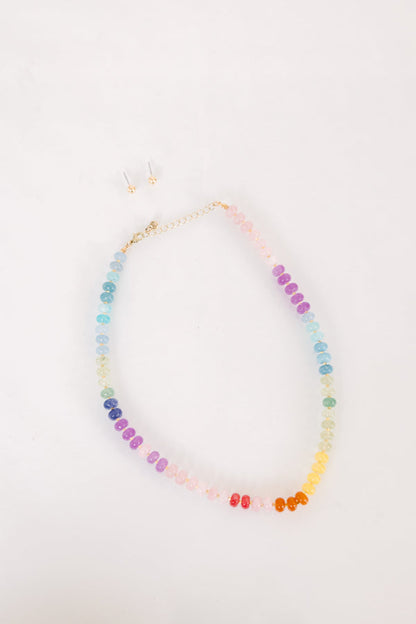 Keep Me Colorful Necklace Set, Multi
