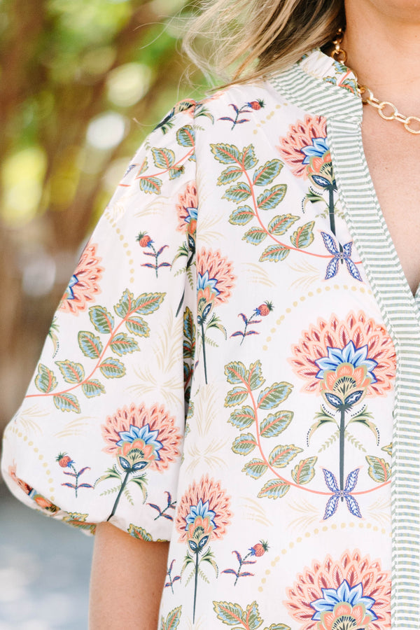 Nothing Was Ever The Same Dress, Cream