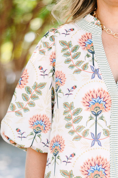 Nothing Was Ever The Same Dress, Cream