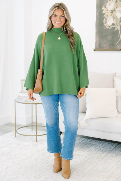 Warm Welcome Sweater, Olive
